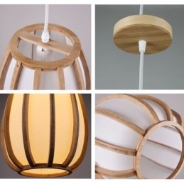 Visuele Comfort Bamboe Hanglamp