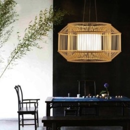 Lantaarn Bamboe Hanglamp Creatieve Japanse Hanglamp