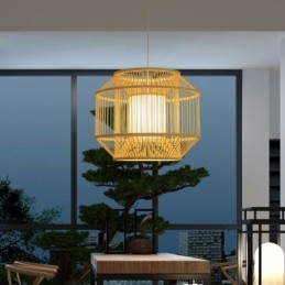 Lantaarn Bamboe Hanglamp Creatieve Japanse Hanglamp