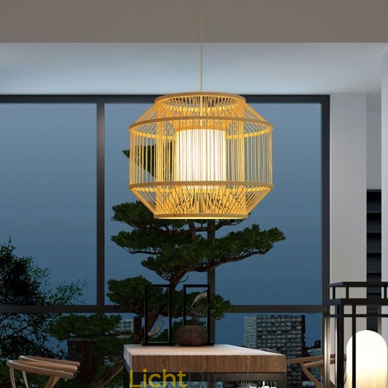 Lantaarn Bamboe Hanglamp Creatieve Japanse Hanglamp
