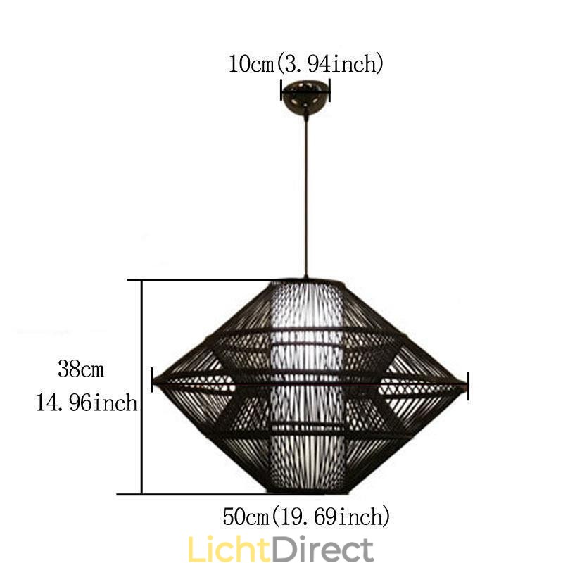 Gyroscoop Design Bamboe Hanglamp