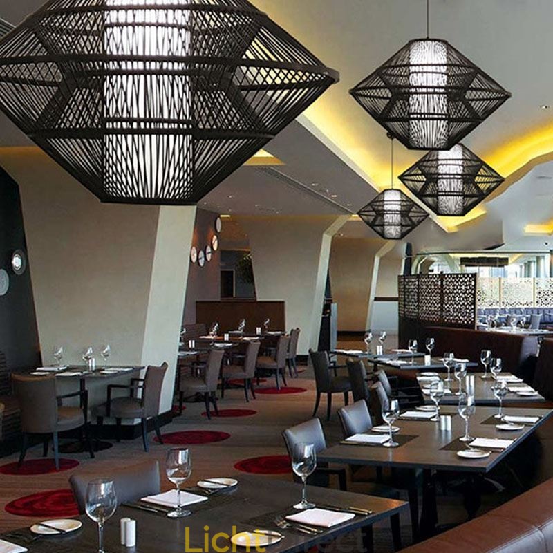 Gyroscoop Design Bamboe Hanglamp