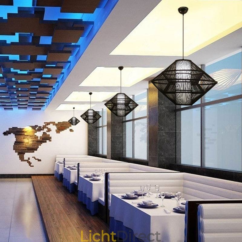 Gyroscoop Design Bamboe Hanglamp