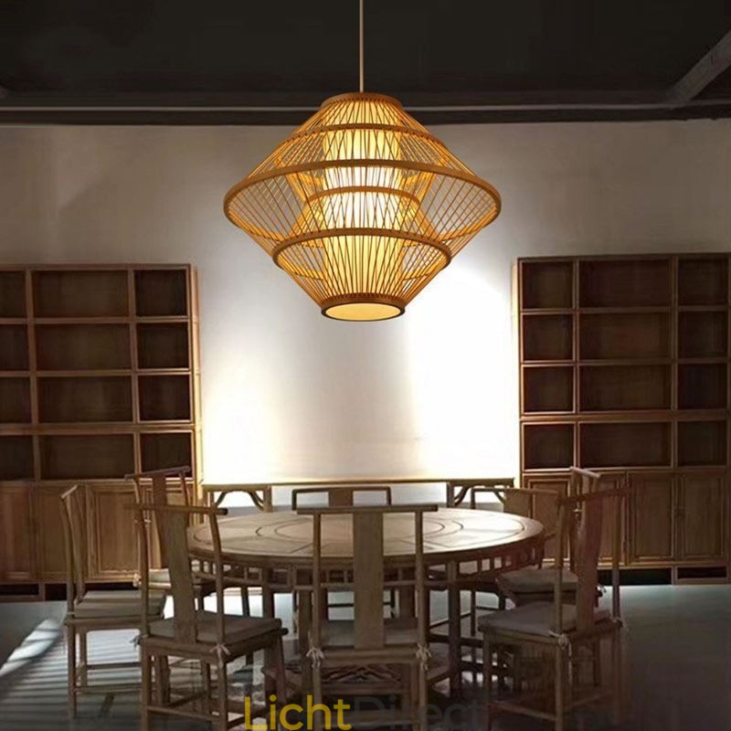 Gyroscoop Design Bamboe Hanglamp