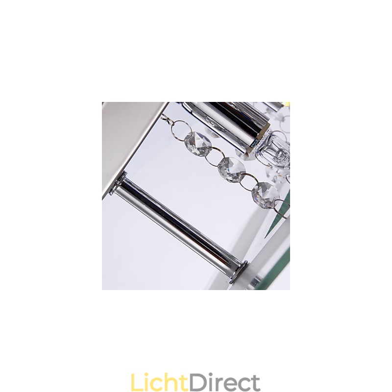Plafondlamp Modern Crystal Living 5 lampen