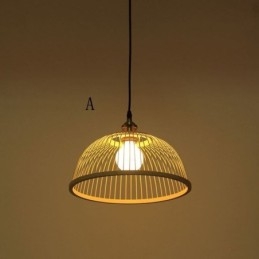 Dome Bamboe Hanglamp Handgeweven Hanglamp