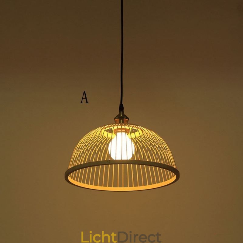 Dome Bamboe Hanglamp Handgeweven Hanglamp