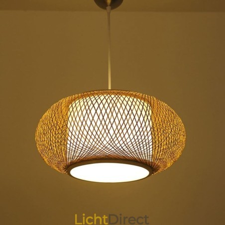 Decoratieve bamboe hanglamp visueel comfort
