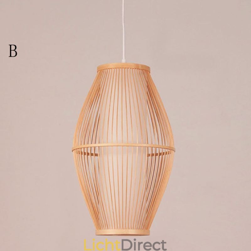 Klassieke handgemaakte bamboe hanglamp