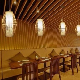 Klassieke handgemaakte bamboe hanglamp