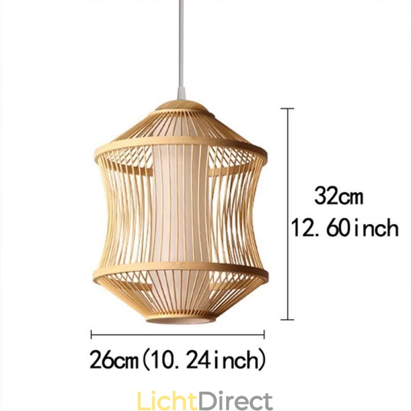 Visuele Comfort Bamboe Kooi Hanglamp