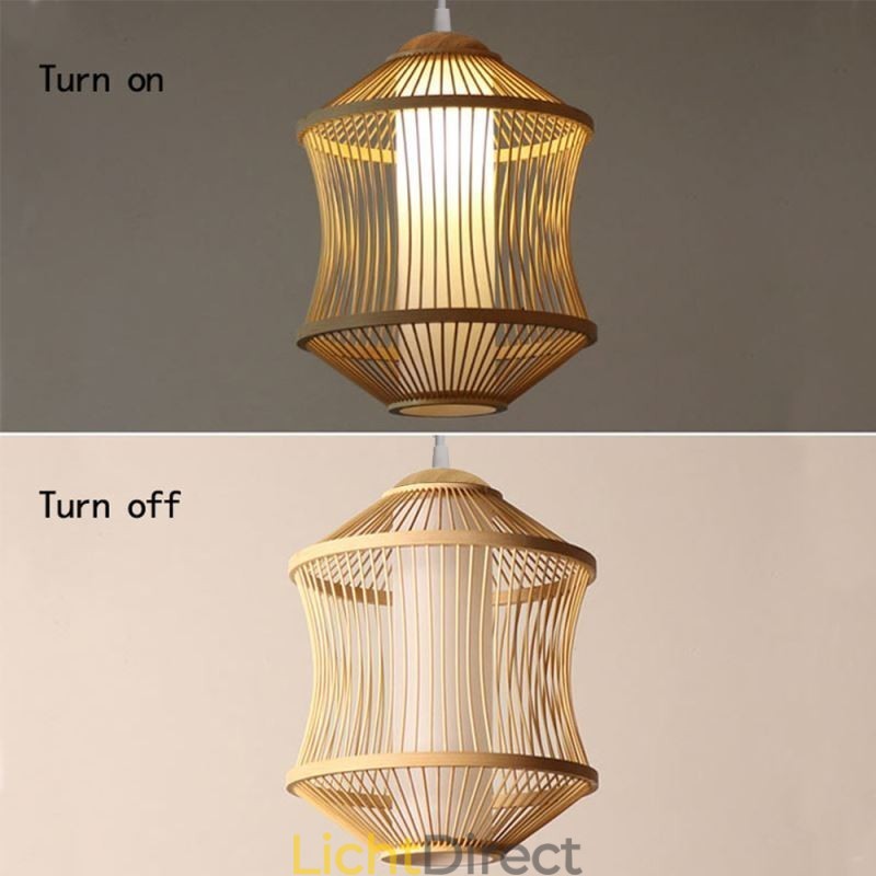 Visuele Comfort Bamboe Kooi Hanglamp