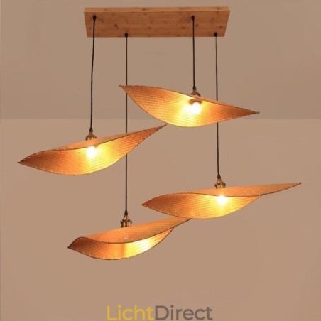 Creatieve blad hanglamp moderne bamboe hanglamp tearoom verlichting Creatieve blad hanglamp moderne bamboe hanglamp tearoom verlichting