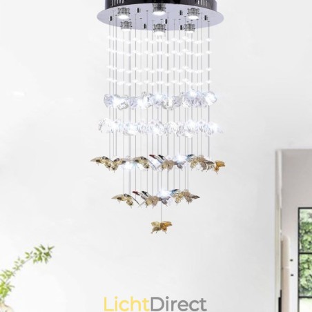 Nordic Hanglamp Creatieve Vlinder Glazen Hanglamp Nordic Hanglamp Creatieve Vlinder Glazen Hanglamp
