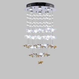 Nordic Hanglamp Creatieve Vlinder Glazen Hanglamp