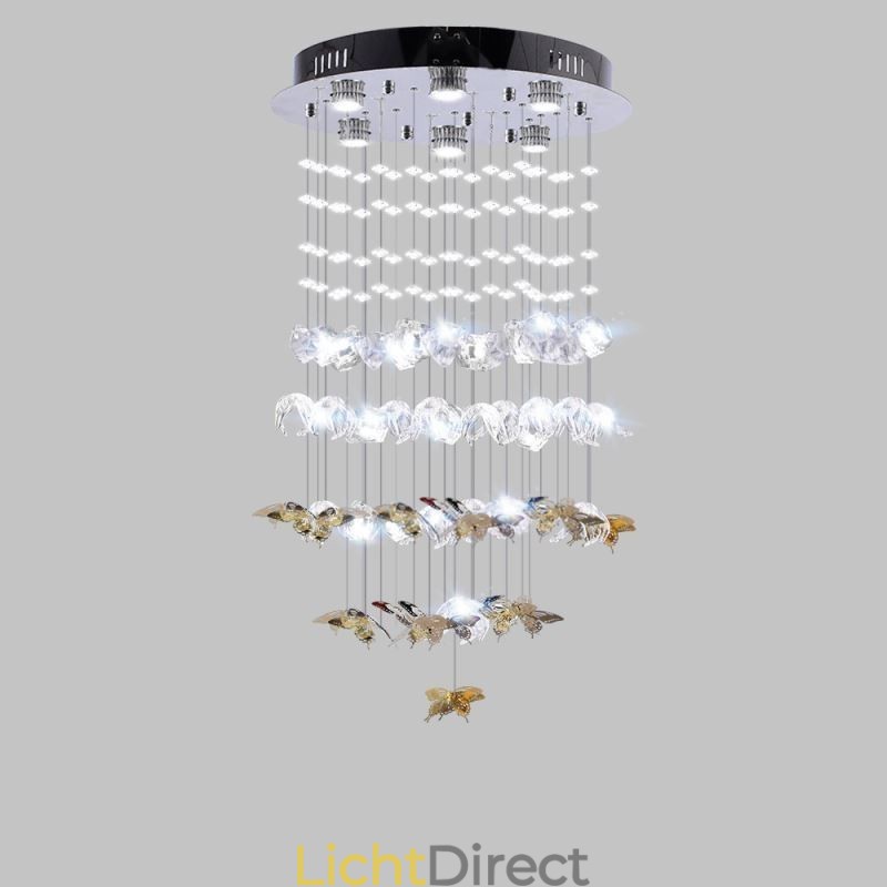 Nordic Hanglamp Creatieve Vlinder Glazen Hanglamp