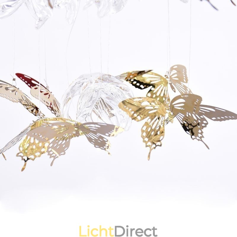 Nordic Hanglamp Creatieve Vlinder Glazen Hanglamp
