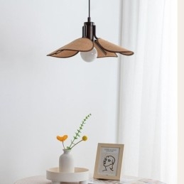 Nordic Hanglamp Wabi Sabi Stijl Stoffen Lampenkap Decoratieve Plafondlamp