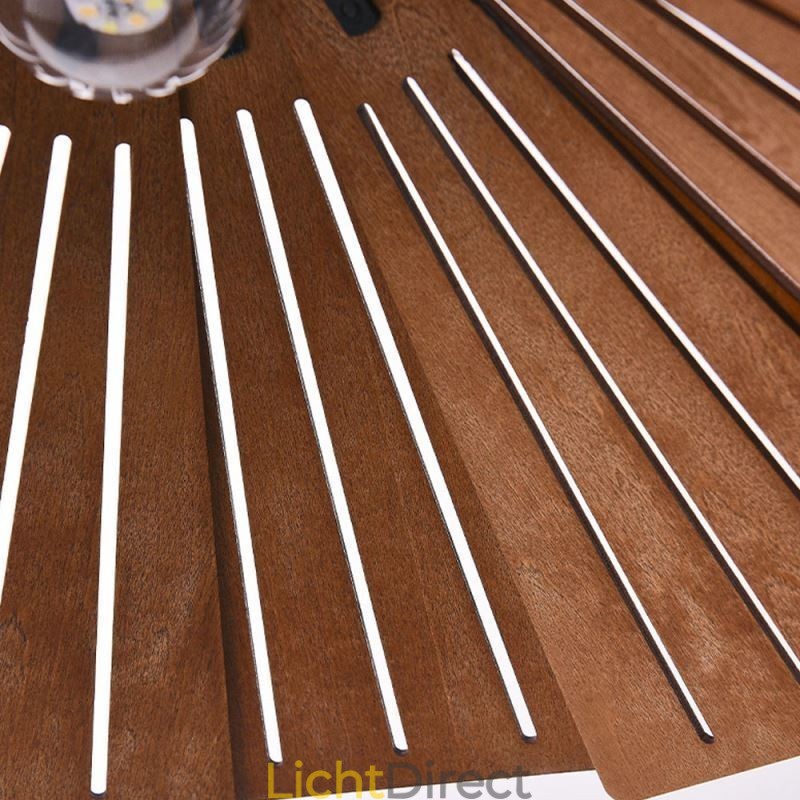 Retro Hanglamp Creatieve Houten Plafondlamp