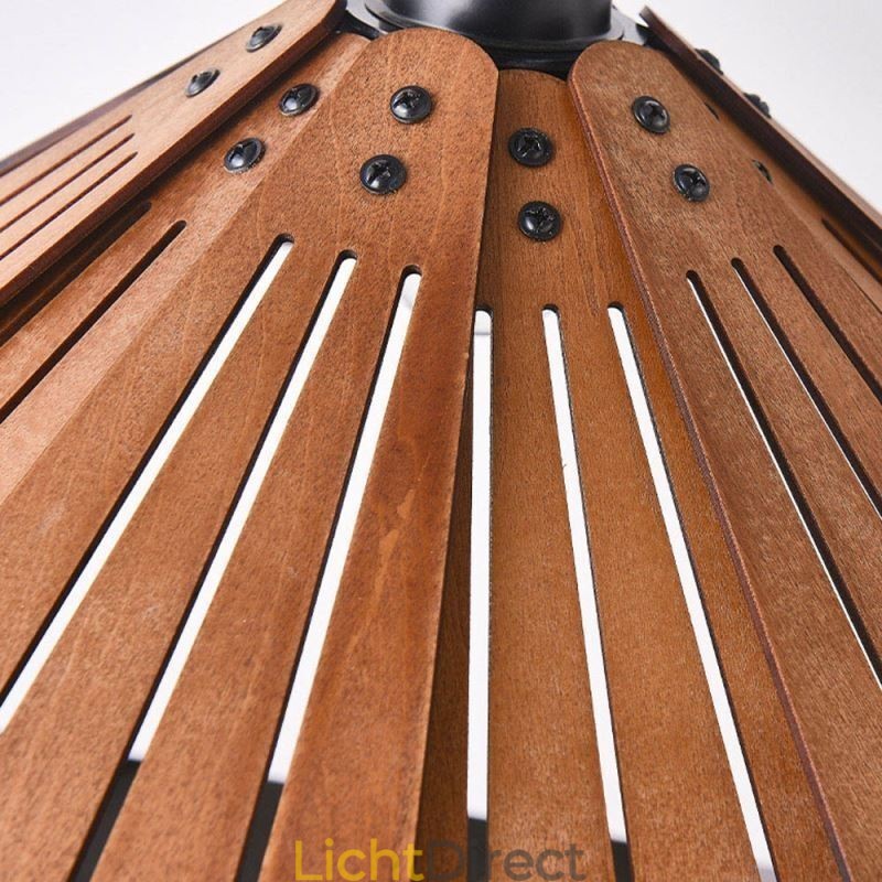 Retro Hanglamp Creatieve Houten Plafondlamp