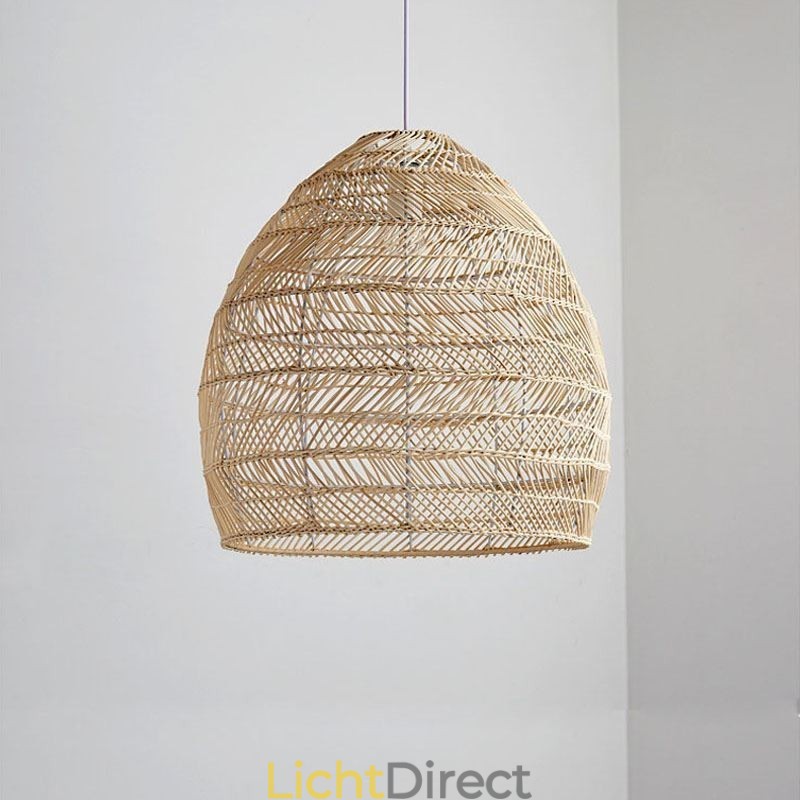 Handgeweven hanglamp rotan hanglamp boerderij