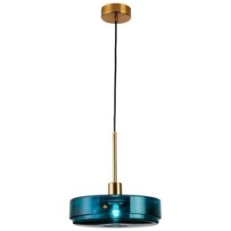 Ronde Cake Glazen Hanglamp Moderne Minimalistische Smeedijzeren Plafondlamp