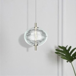 Water Ripple Hanglamp Moderne Minimalistische Smeedijzeren Plafondlamp