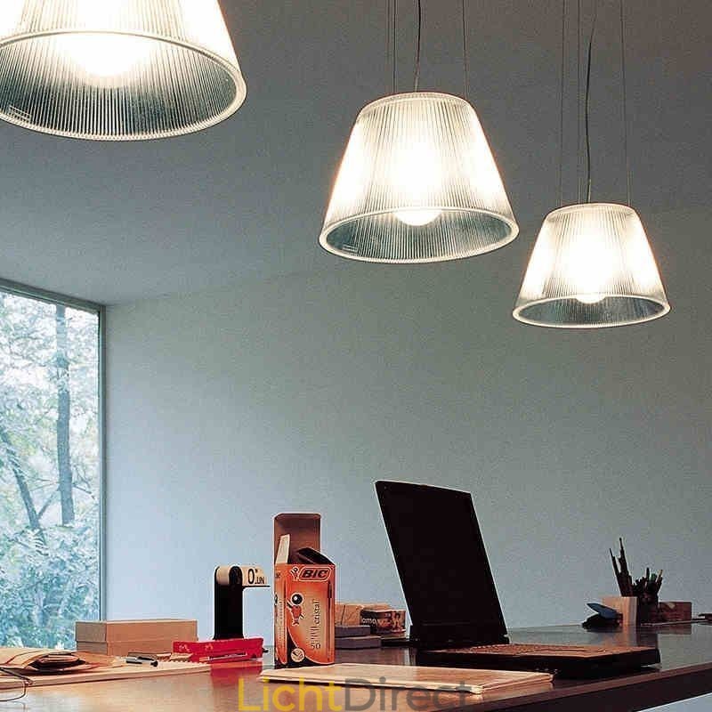 Glazen hanglamp moderne eenvoudige enkele plafondlamp