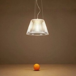 Glazen hanglamp moderne eenvoudige enkele plafondlamp