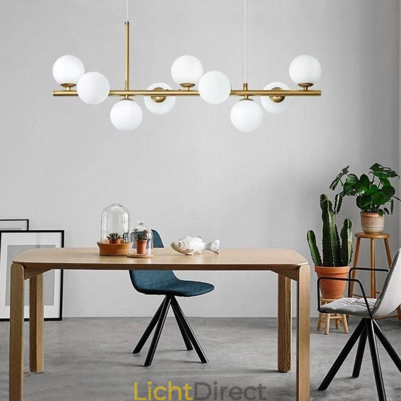 Hanglamp Modern Eenvoudig Magische Bonen Moleculair Smeedijzeren Glazen Plafondlamp