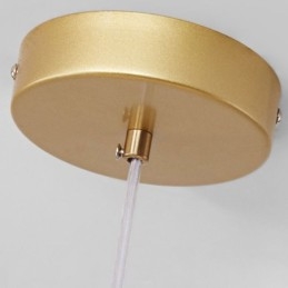 Hanglamp Modern Eenvoudig Magische Bonen Moleculair Smeedijzeren Glazen Plafondlamp