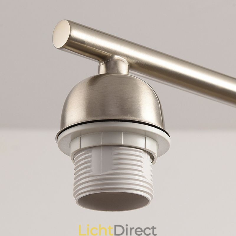 Nordic Glazen Hanglamp Creatieve Smeedijzeren Plafondlamp