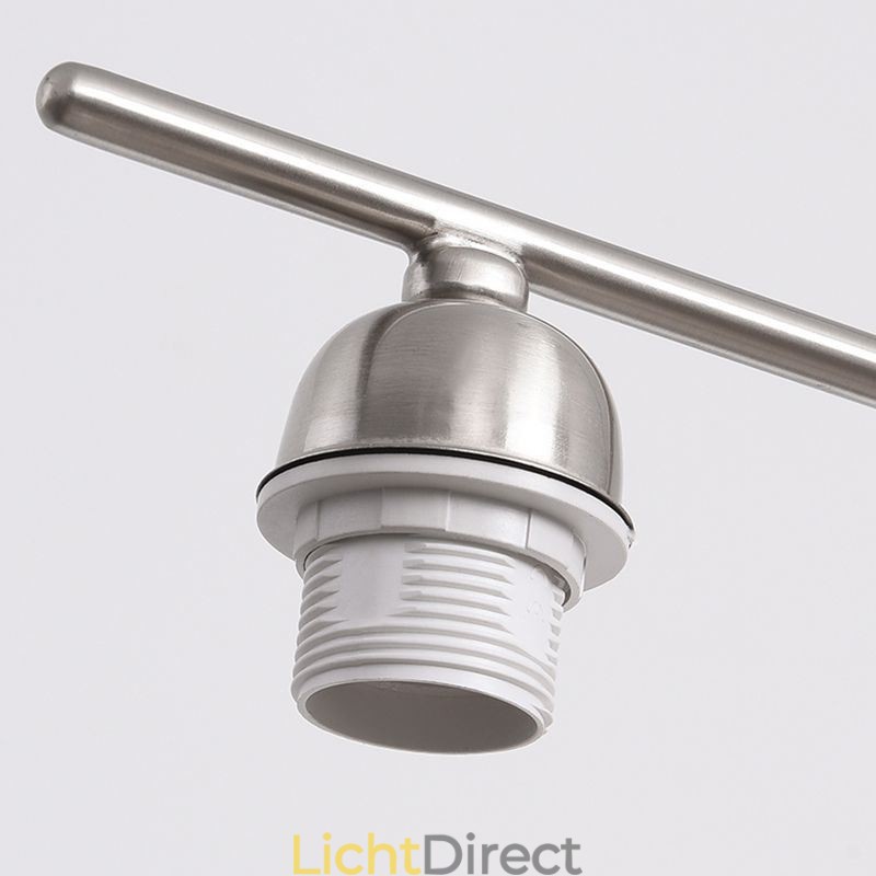 Nordic Glazen Hanglamp Creatieve Smeedijzeren Plafondlamp