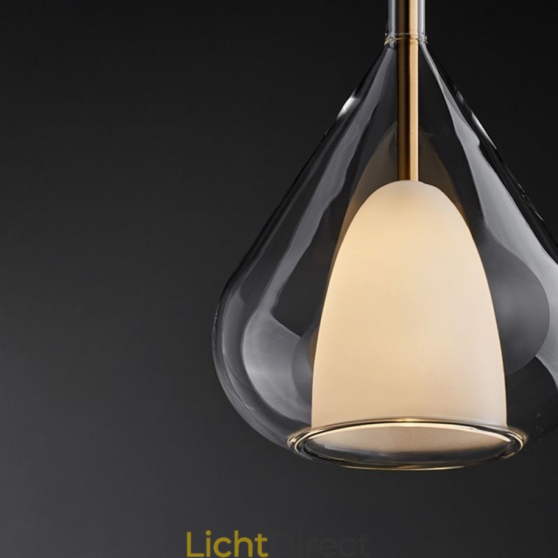 Hanglamp Moderne Minimalistische Dubbele Glazen Plafondlampen