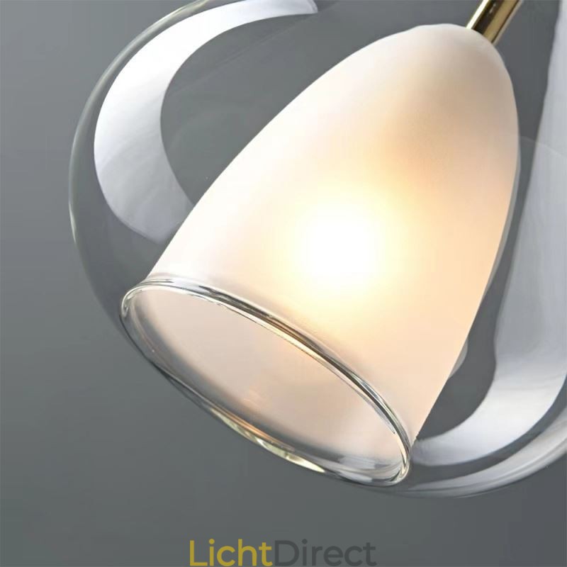 Hanglamp Moderne Minimalistische Dubbele Glazen Plafondlampen