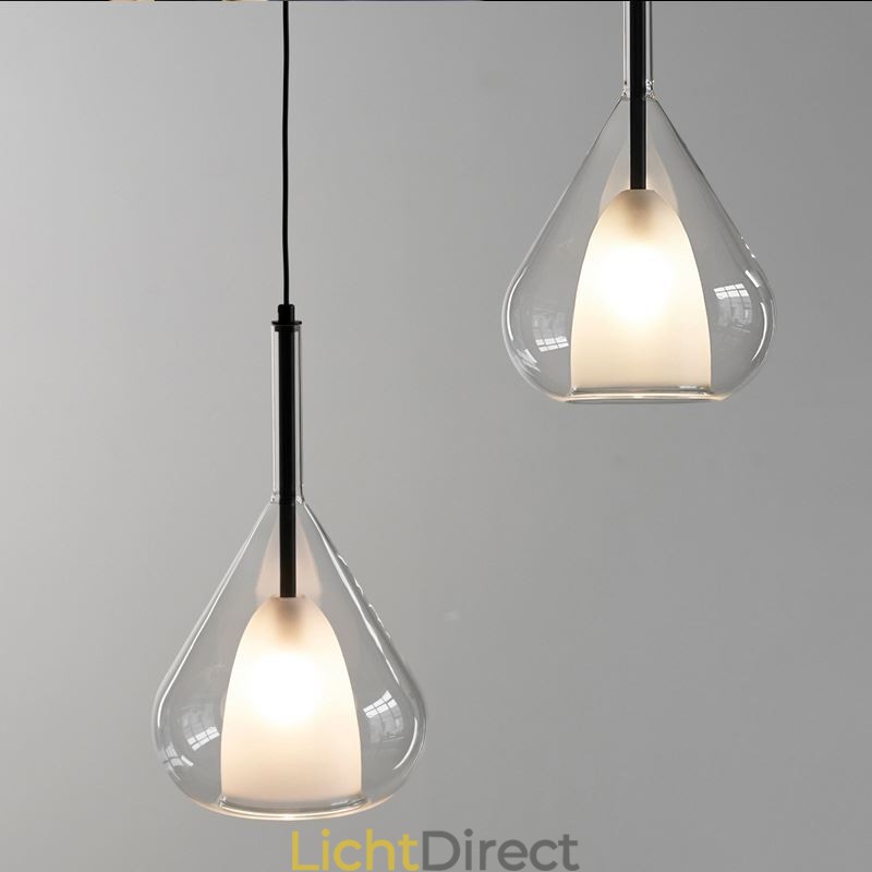 Hanglamp Moderne Minimalistische Dubbele Glazen Plafondlampen