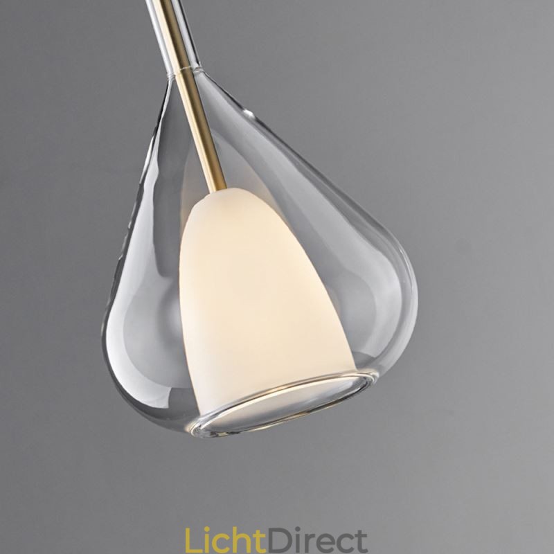 Hanglamp Moderne Minimalistische Dubbele Glazen Plafondlampen