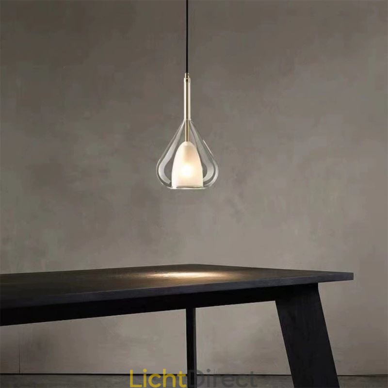 Hanglamp Moderne Minimalistische Dubbele Glazen Plafondlampen