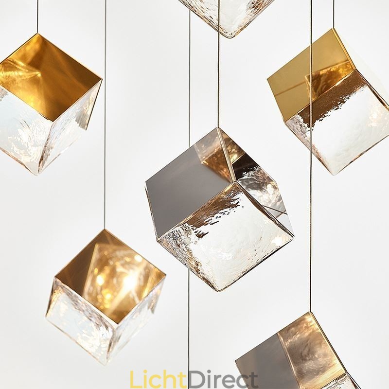 Creatieve glazen hanglamp paviljoen plafondlampen