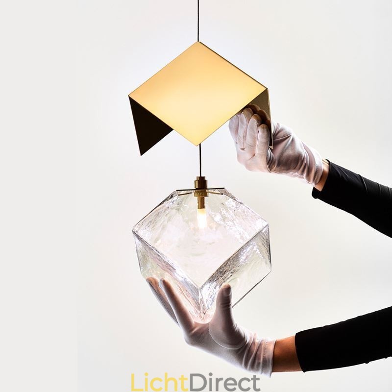 Creatieve glazen hanglamp paviljoen plafondlampen