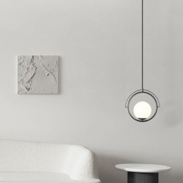 Glazen bol hanglamp decoratie huis hanglamp