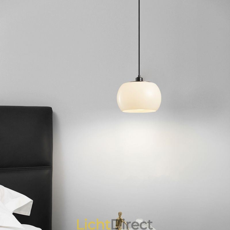 Moderne glazen hanglamp Pompoenontwerp Hanglamp