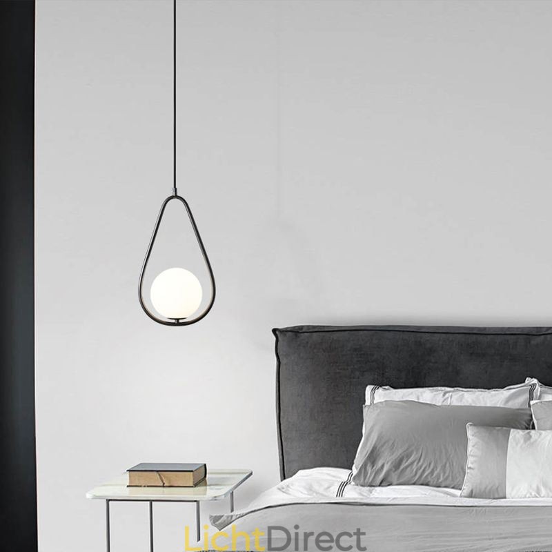 Moderne Globe Hanglamp Glazen Waterdruppel Hanglamp