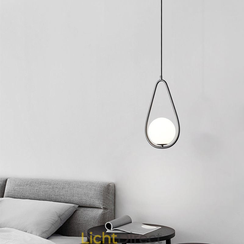 Moderne Globe Hanglamp Glazen Waterdruppel Hanglamp