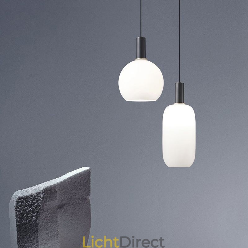 Moderne eenvoudige hanglamp van glas