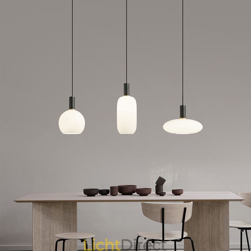 Moderne eenvoudige hanglamp van glas