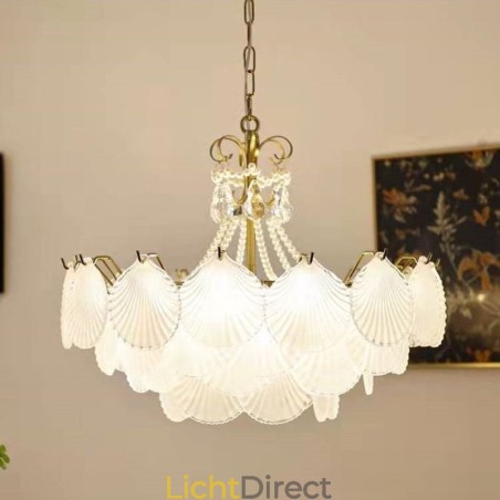Europese glazen hanglamp Post Modern Scallop hanglamp Europese glazen hanglamp Post Modern Scallop hanglamp