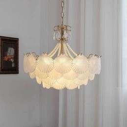 Europese glazen hanglamp Post Modern Scallop hanglamp