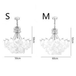 Europese glazen hanglamp Post Modern Scallop hanglamp