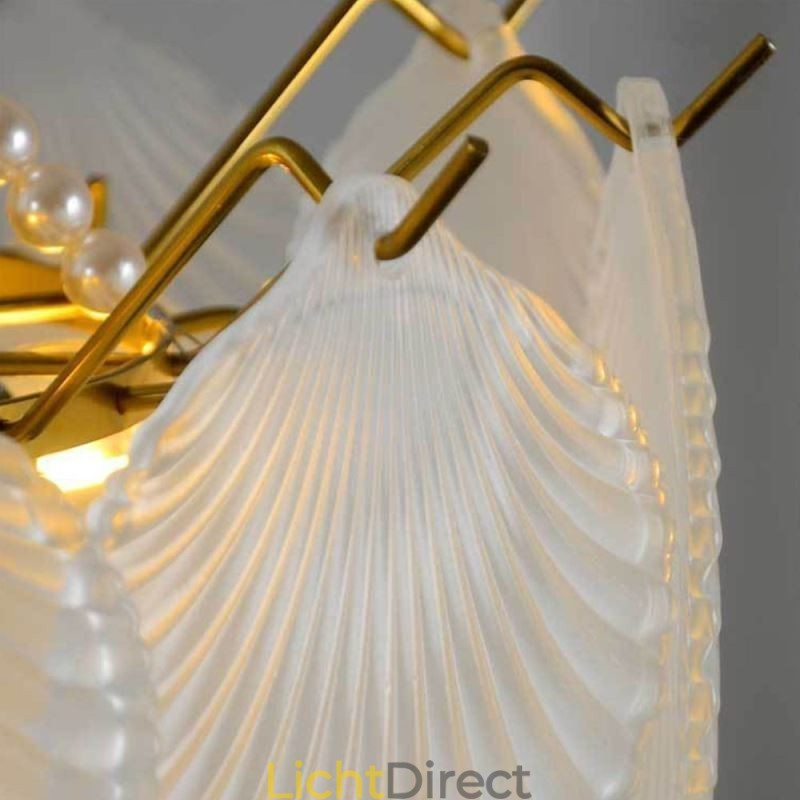 Europese glazen hanglamp Post Modern Scallop hanglamp